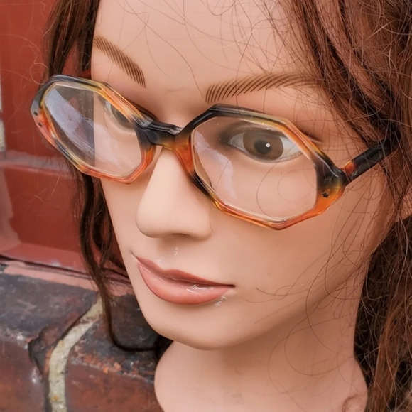 Vintage Swan octagon ‎ glasses - Picture 8 of 9